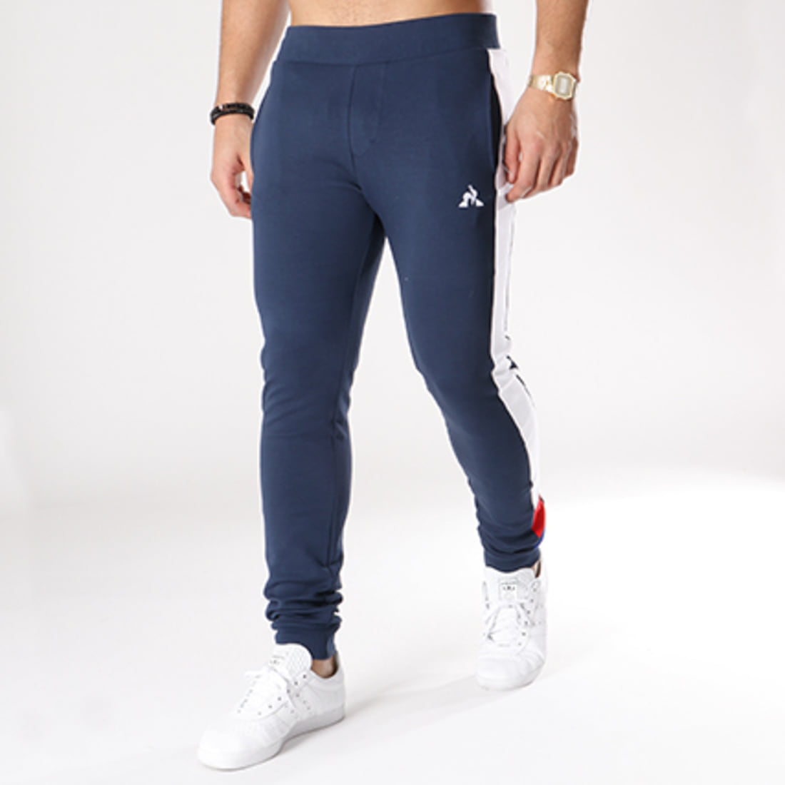 jogging le coq sportif homme violet