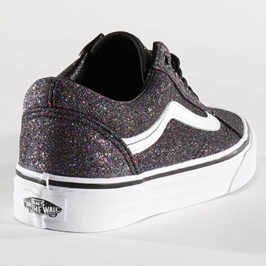 vans femme noir paillette