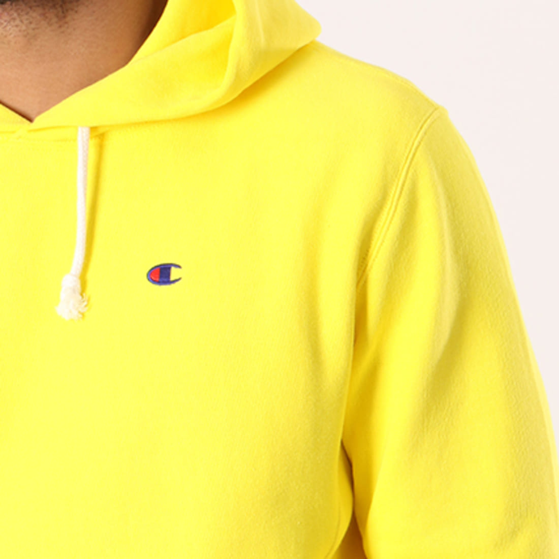Champion - Sweat Capuche 210966 Jaune ...