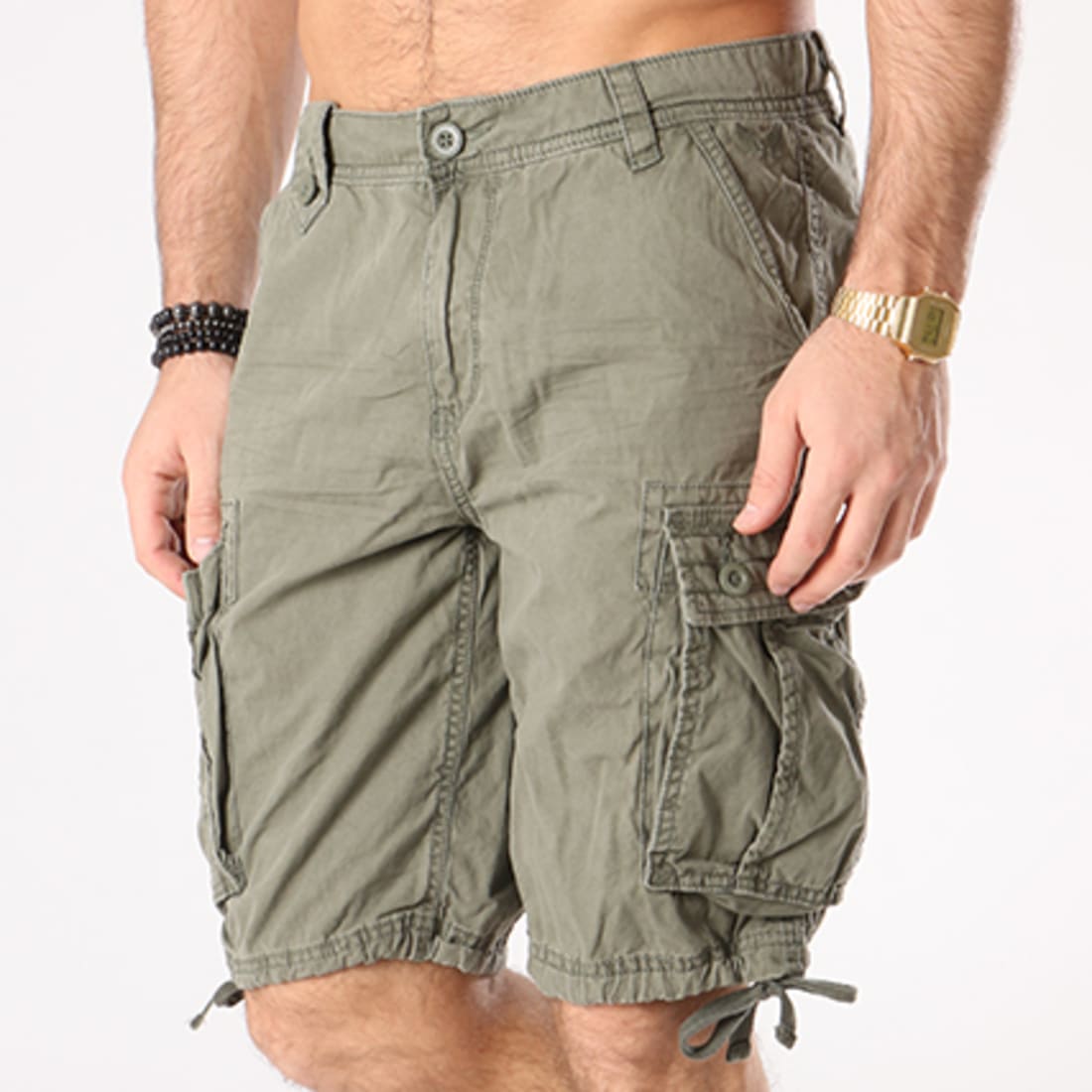 Kaporal Short Cargo Korge Vert Kaki LaBoutiqueOfficielle