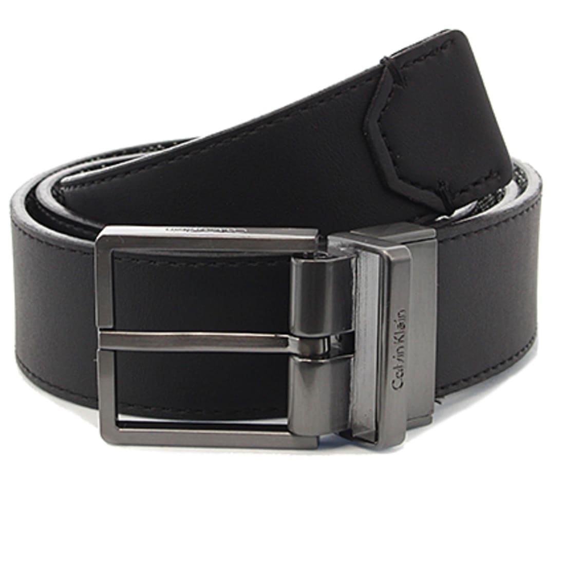 Calvin Klein - Ceinture Réversible 3267 Noir Blanc ...