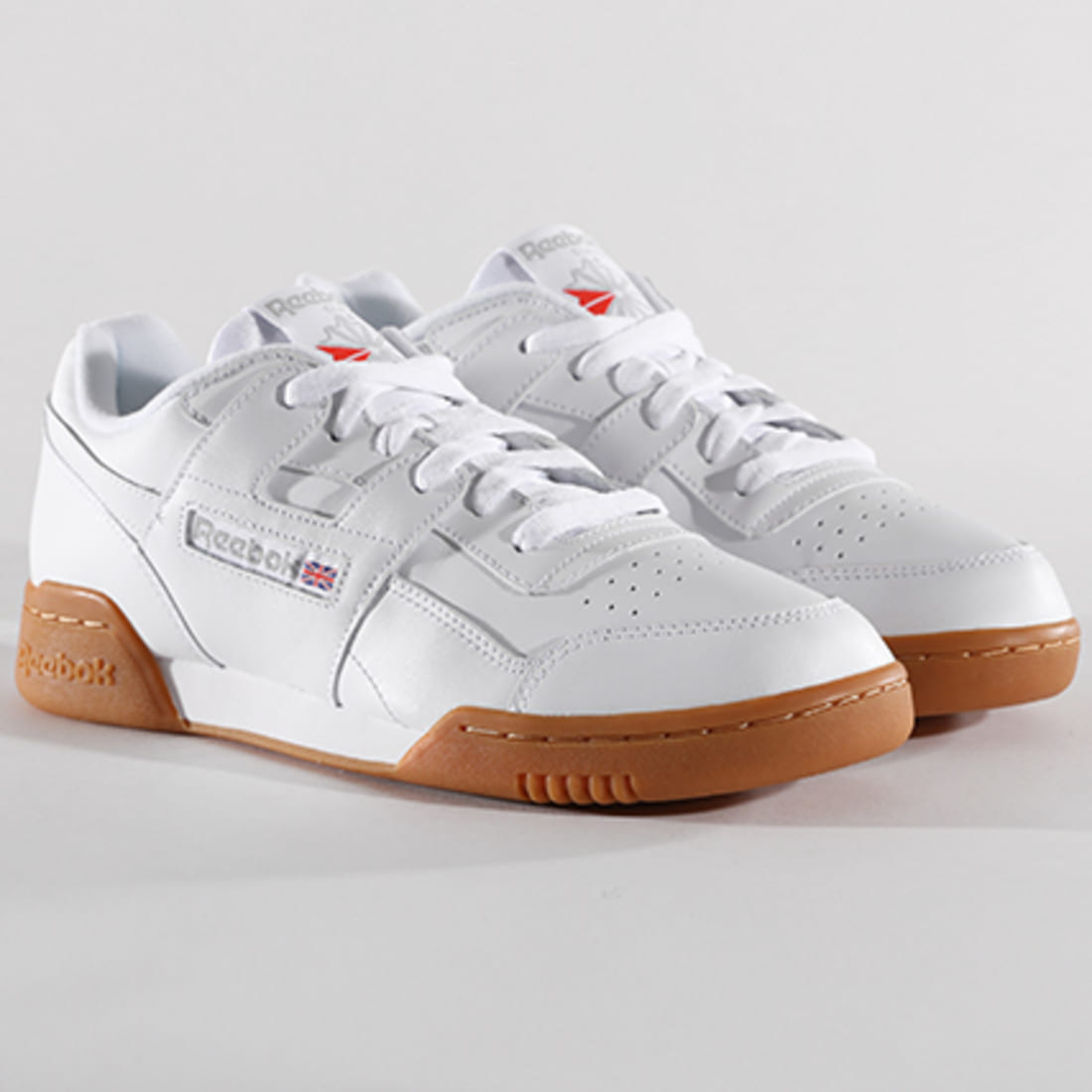 Reebok Baskets Workout Plus CN2126 White Carbon Red