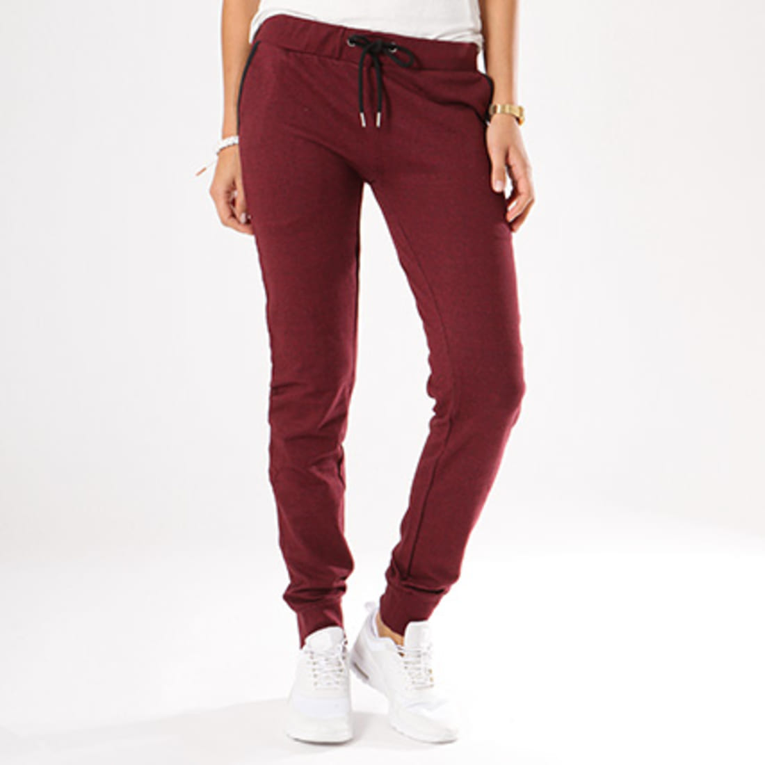 Pantalon Jogging Femme Urban Classics - Style Sportswear Avec Boutons - 100% Polyester