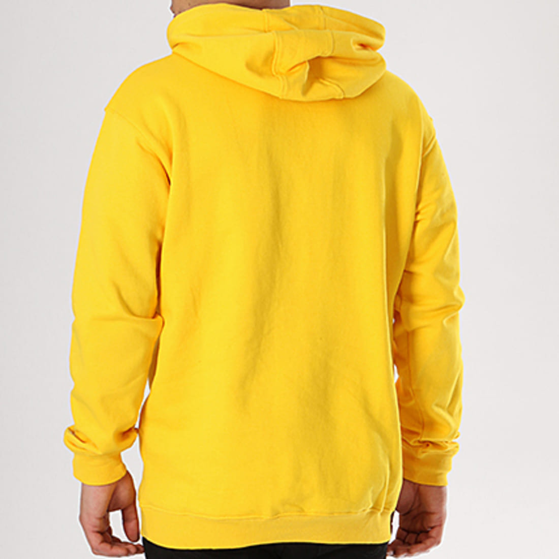 Fila - Sweat Capuche Classic Logo 681462 Jaune ...