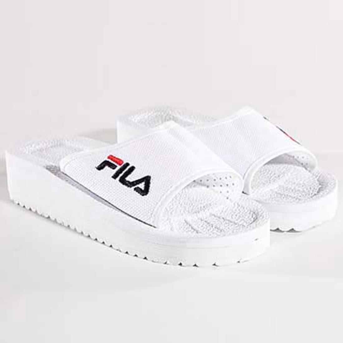 claquette fila femme rose