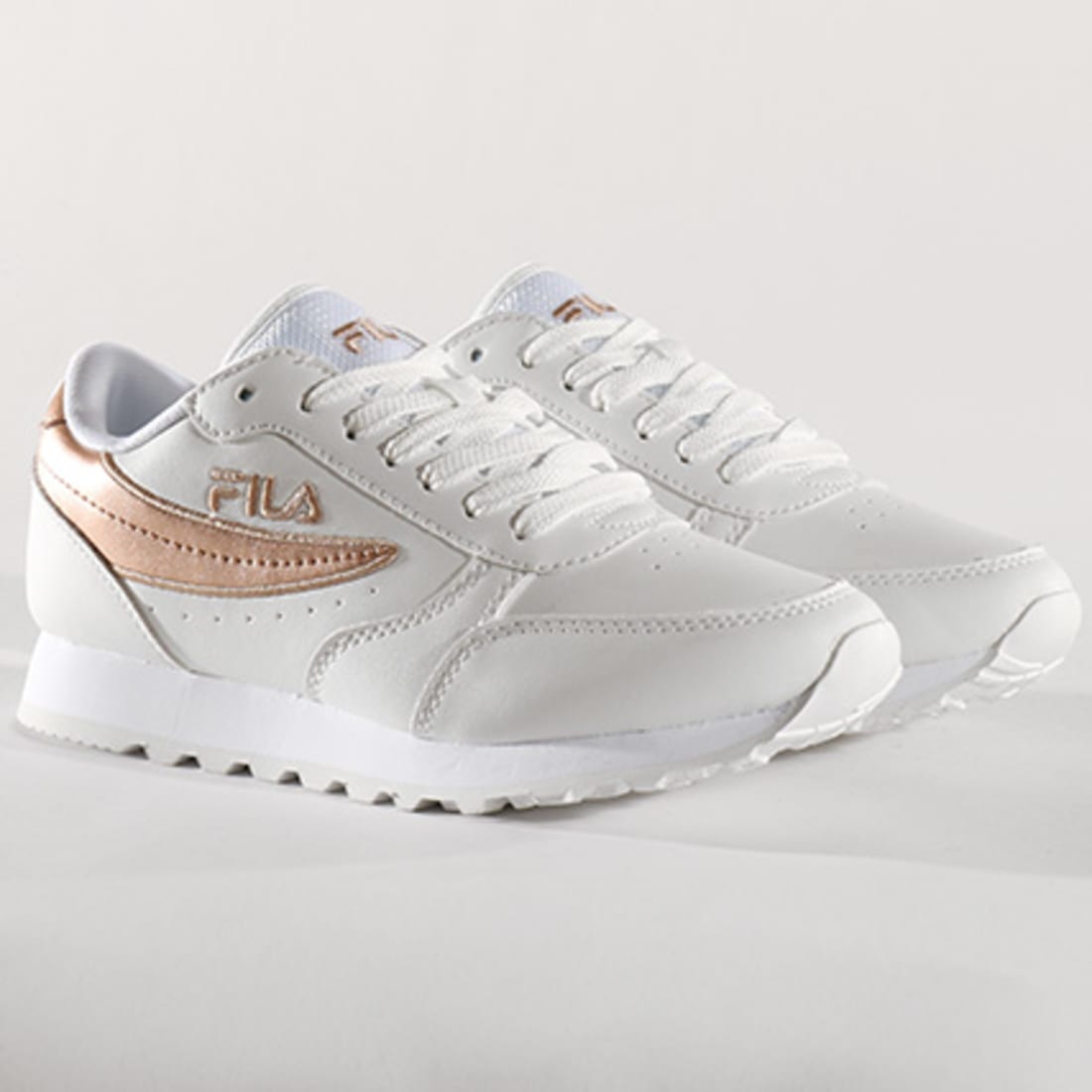 basket fila femme rose gold