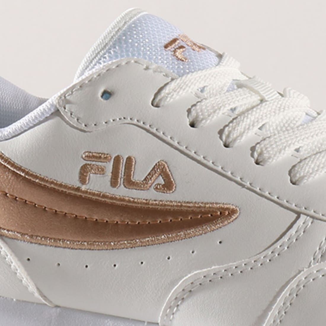 basket fila rose gold