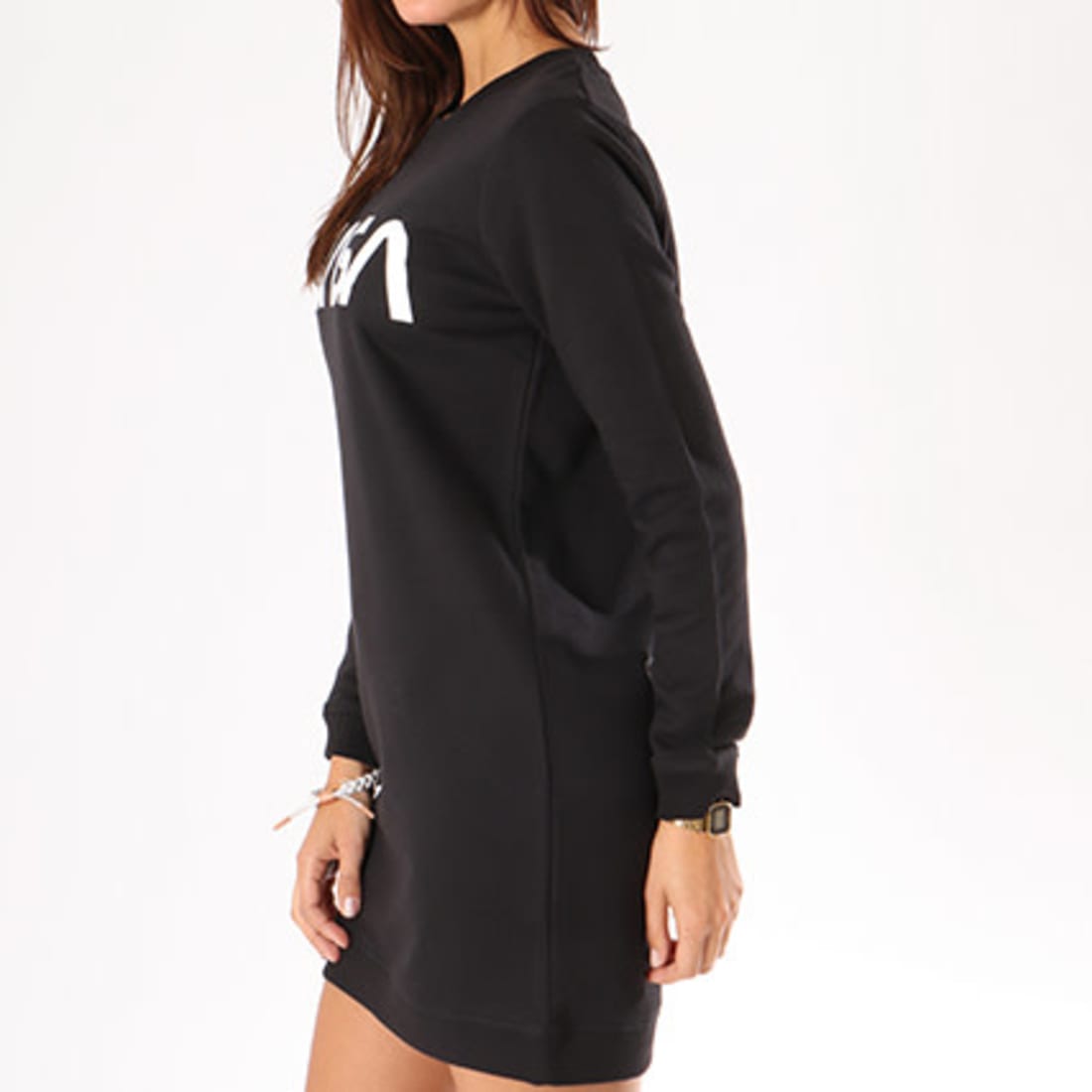 NASA - Robe Sweat Femme Worm Logo Noir ...