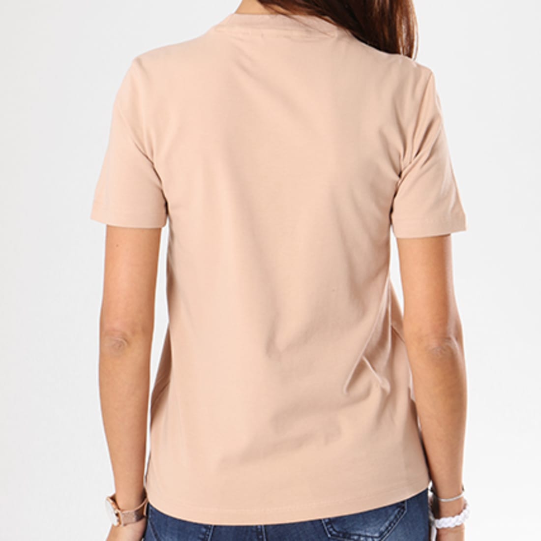 adidas - Tee Shirt Femme Trefoil CV9894 Rose Pale ...
