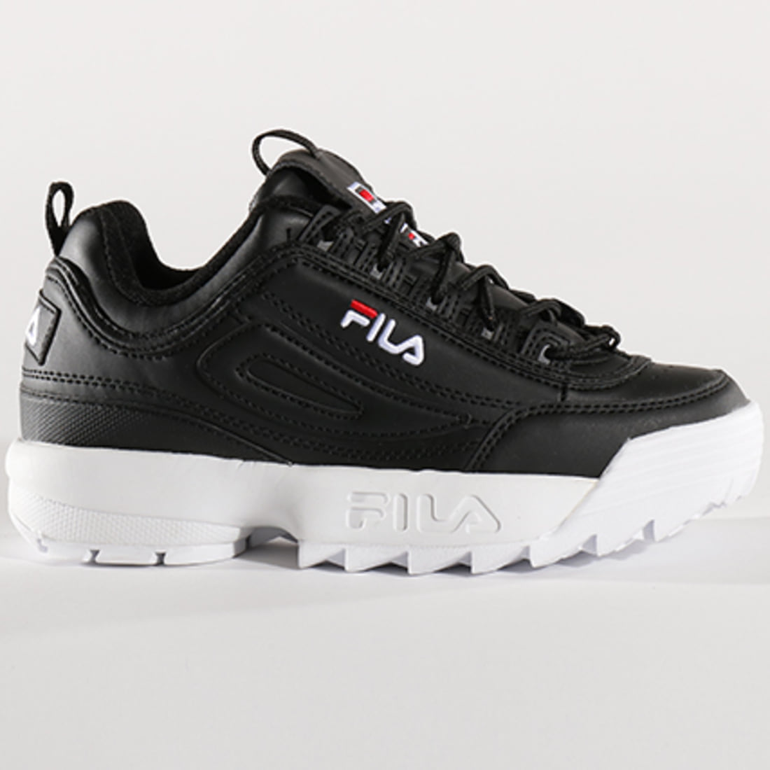 fila basket femme noir