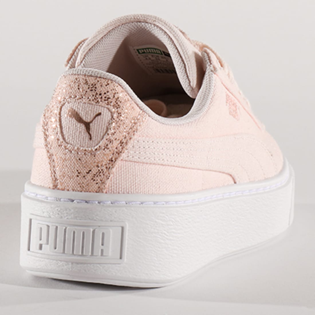basket puma rose gold