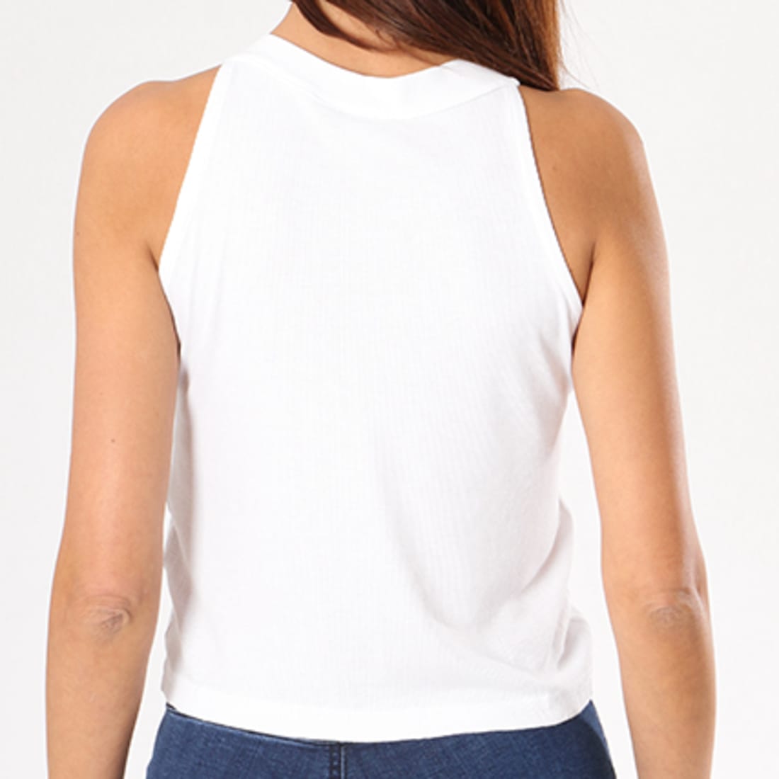 Urban Classics D bardeur Crop Femme TB1894 Blanc
