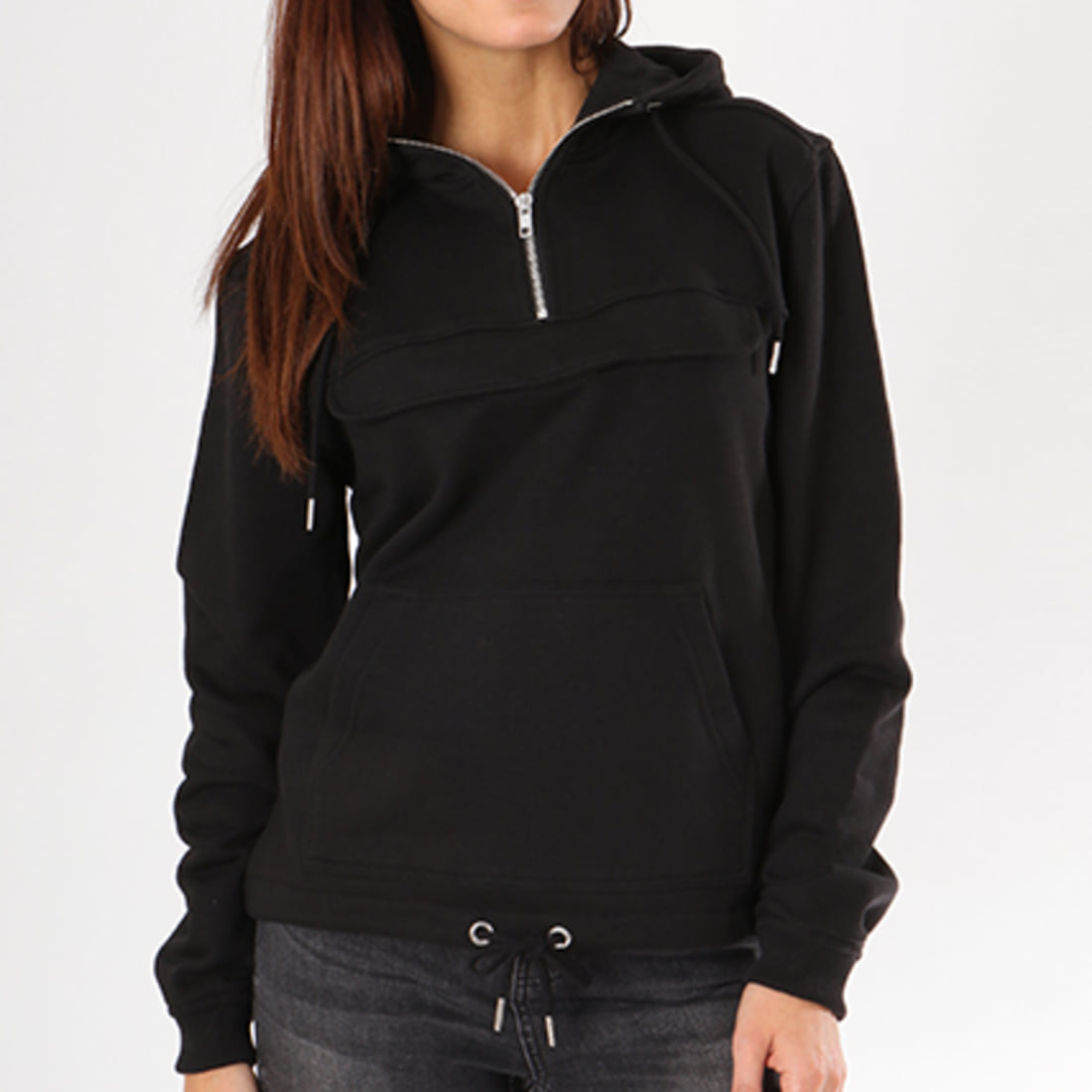 sweat capuche noir adidas