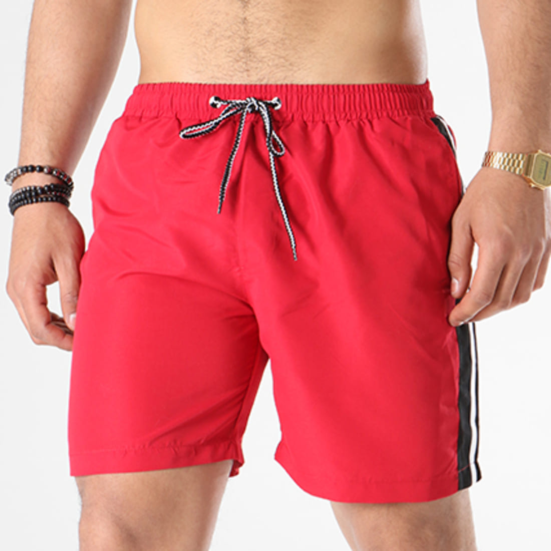 Short de sales bain bordeaux