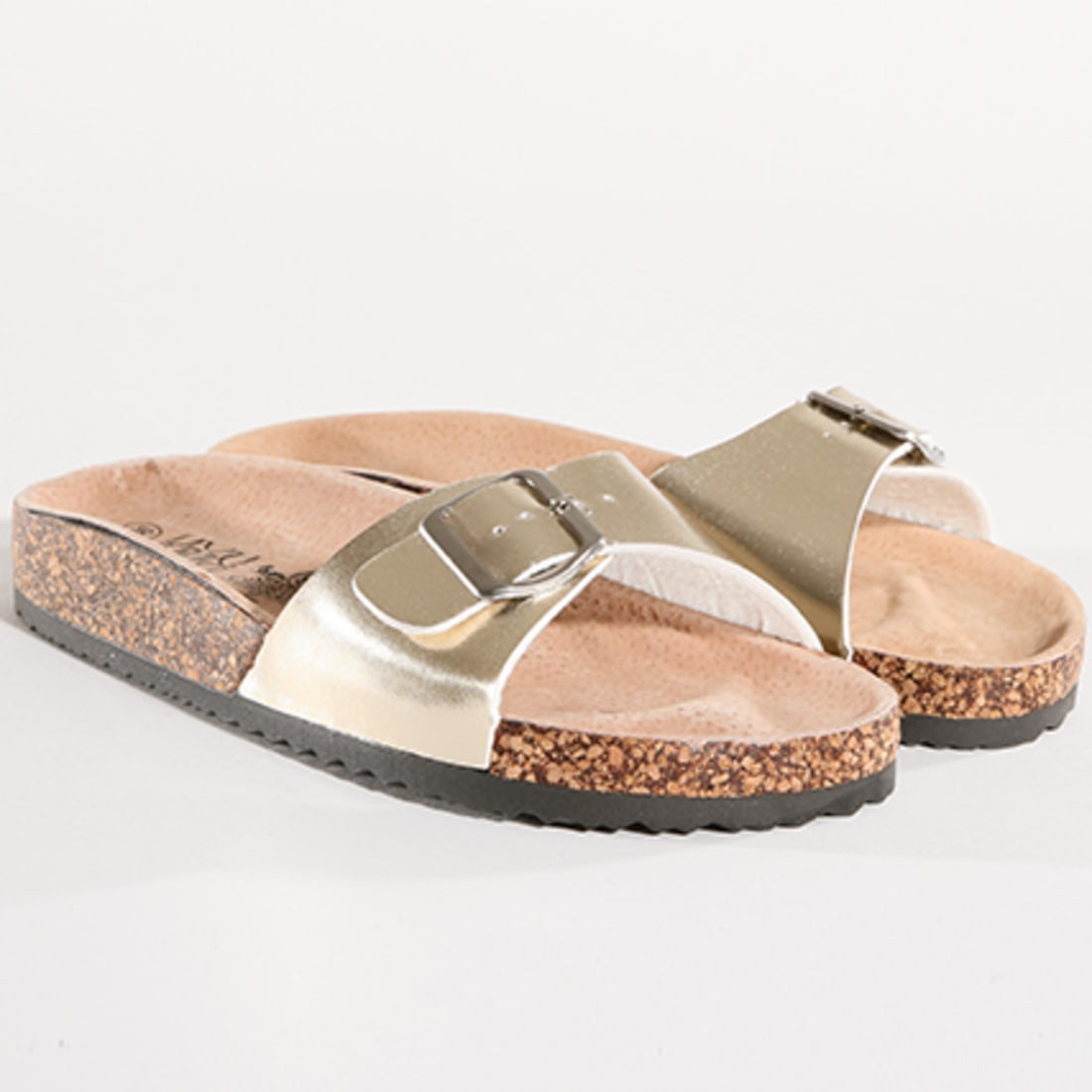 claquette rose gold