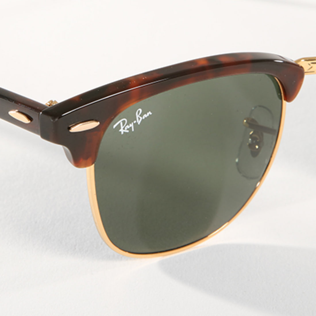 RayBan de Soleil Clubmaster Classic 3016 Havane Doré