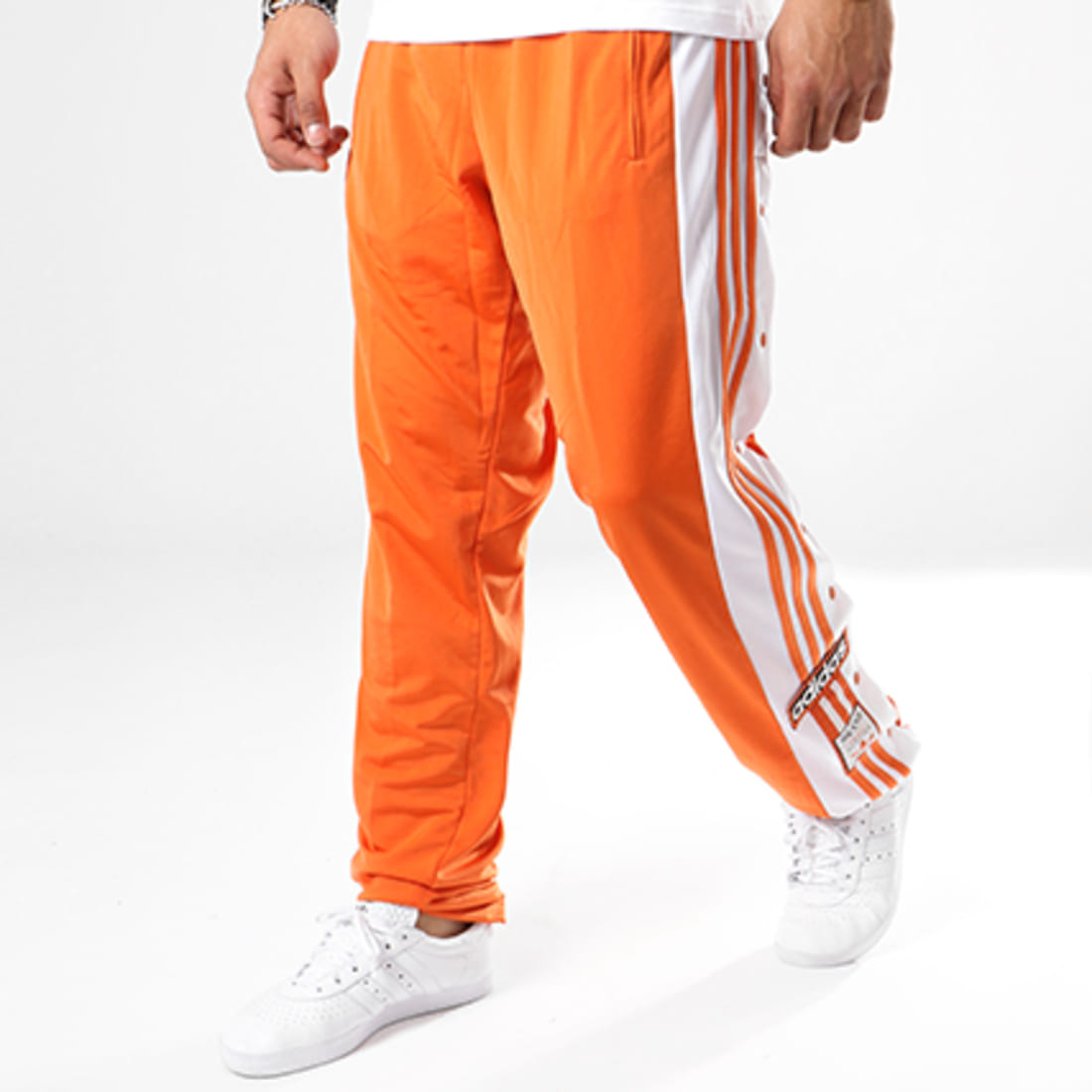 adidas Originals - adibreak - Pantalon de jogging à boutons-pression - Vert  DH5749, ASOS