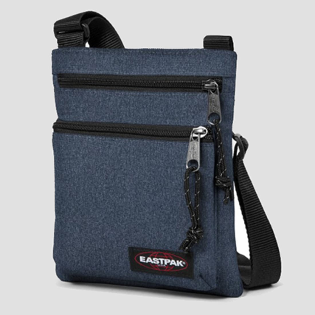 Eastpak Sacoche Rusher Bleu Marine Chiné
