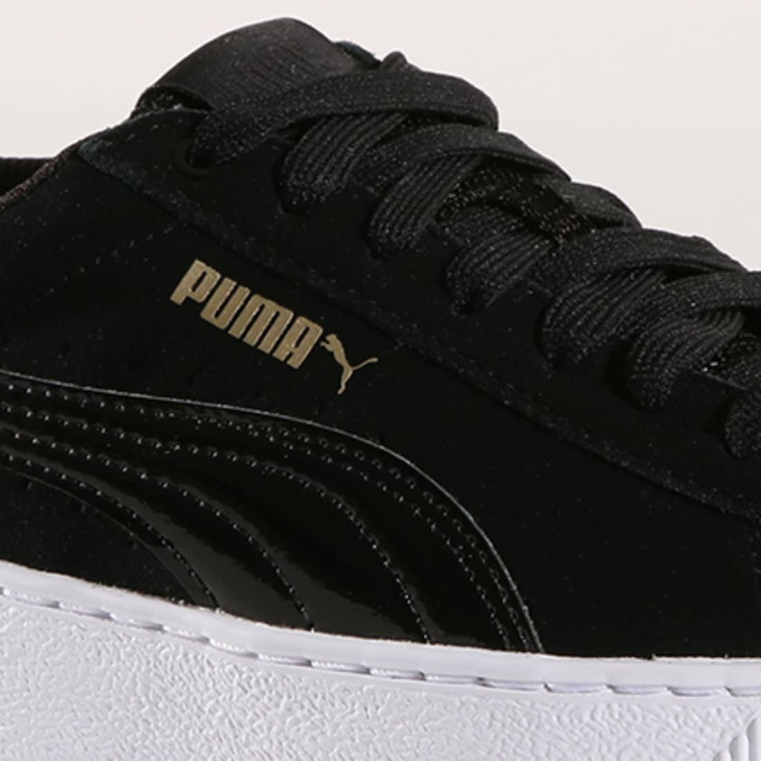 puma vikky platform noir paillette