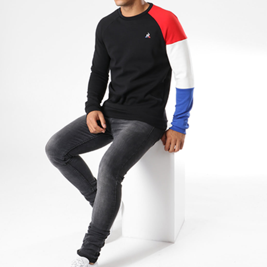 survetement le coq sportif homme jaune