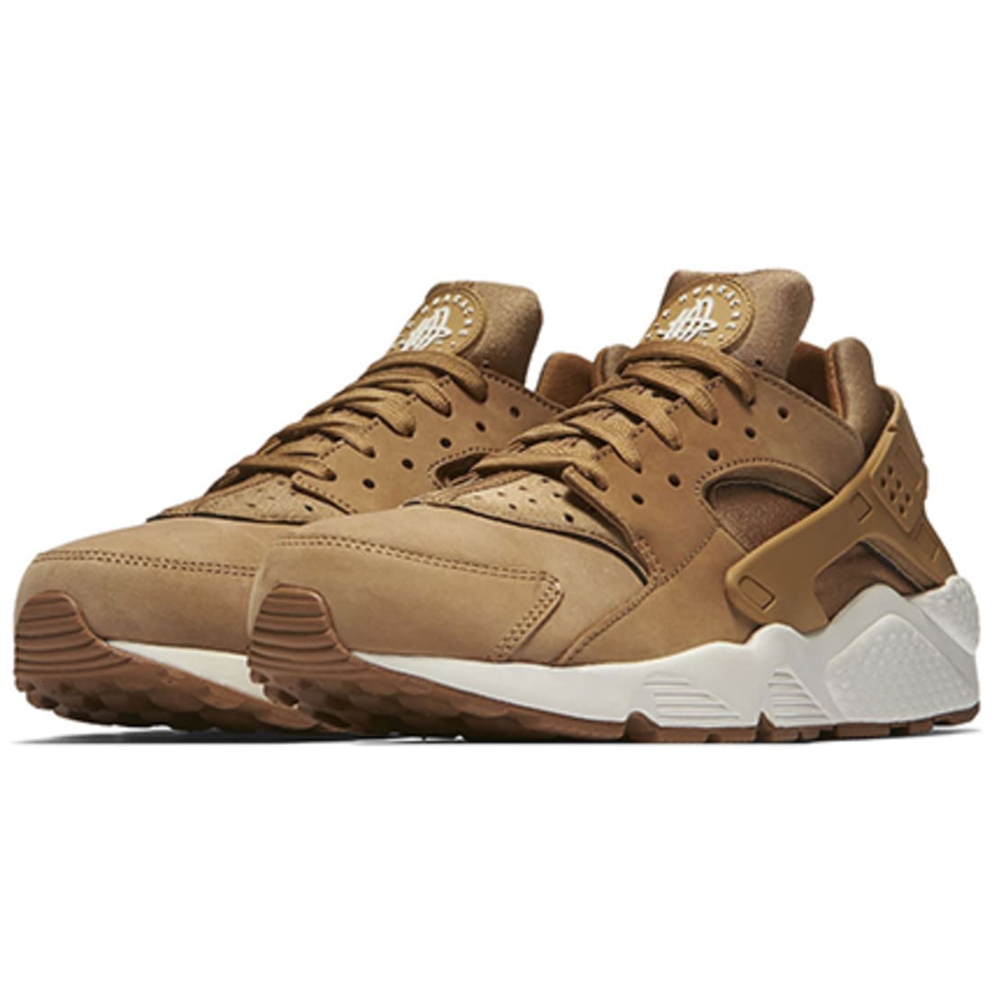 Nike - Baskets Air Huarache 318429 202Flax Sail Gum Med Brown - LaBoutiqueOfficielle.com