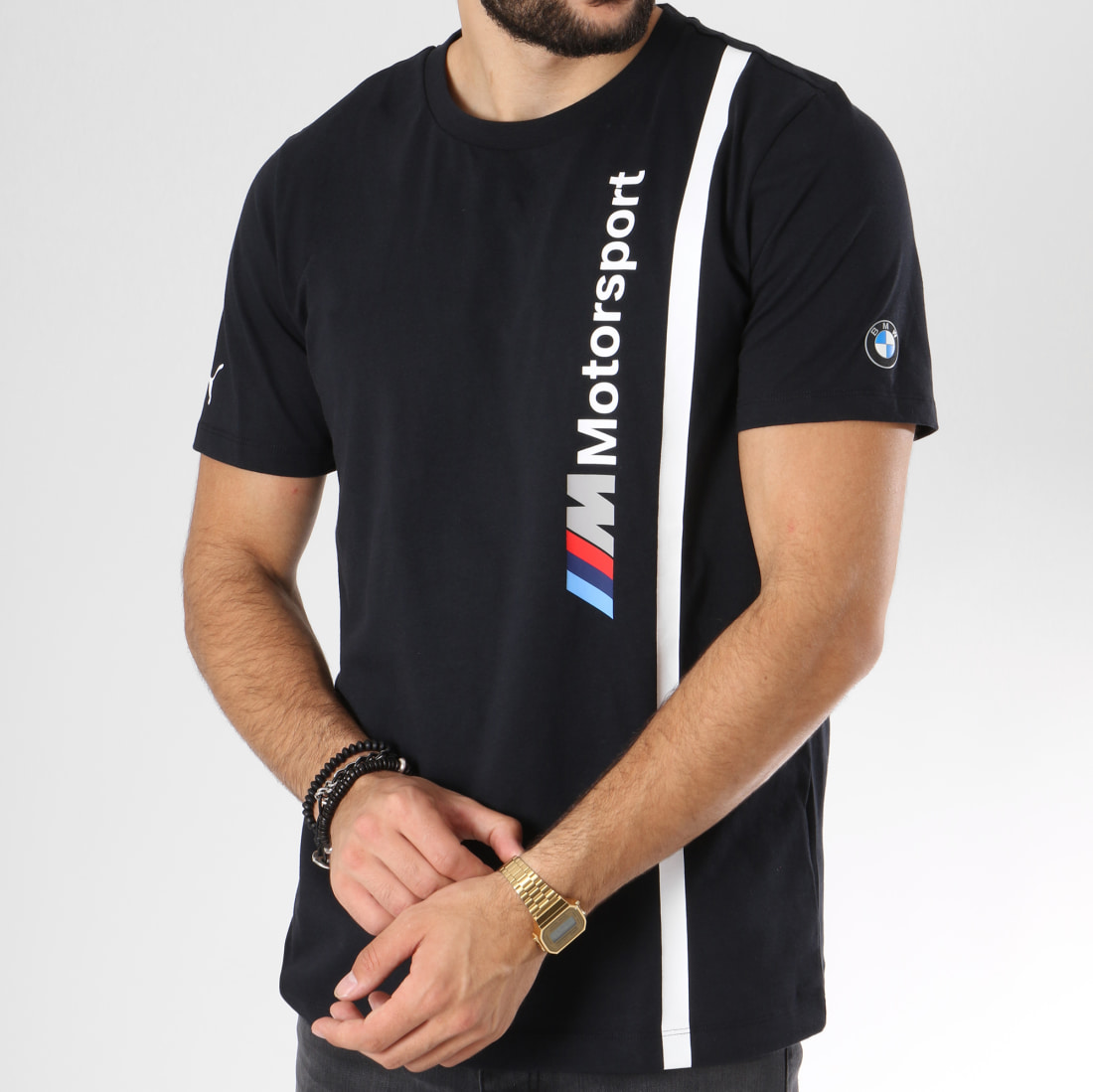 puma bmw t shirt black
