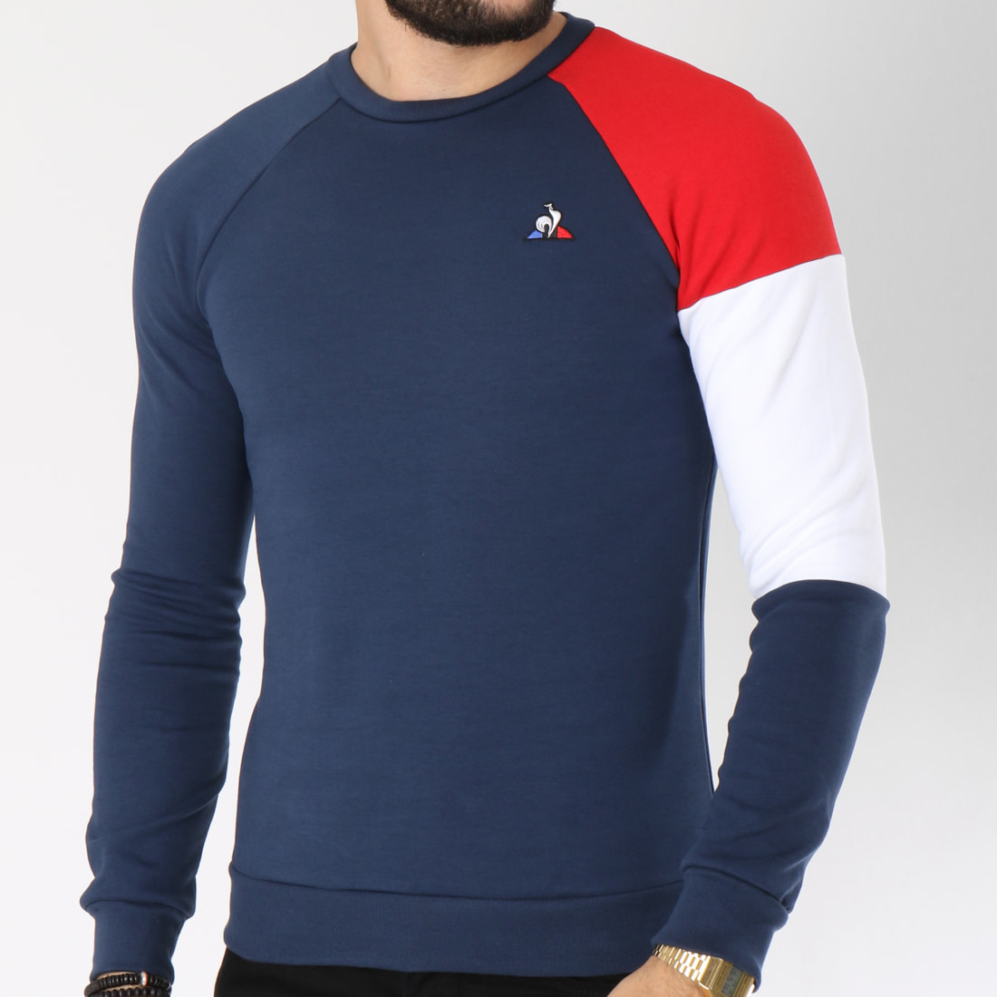coq sportif bleu blanc rouge