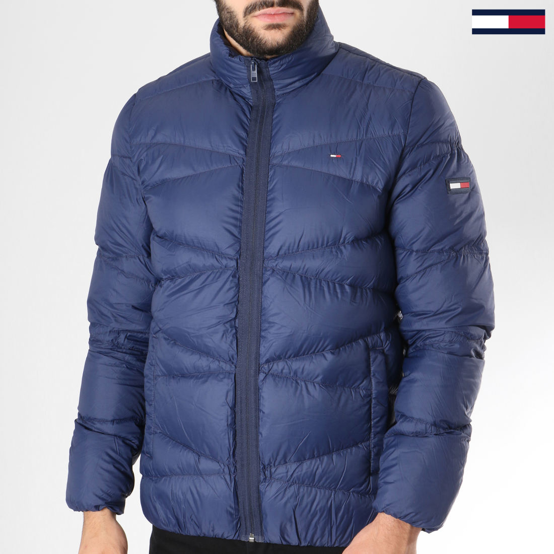 doudoune tommy hilfiger homme bleu marine