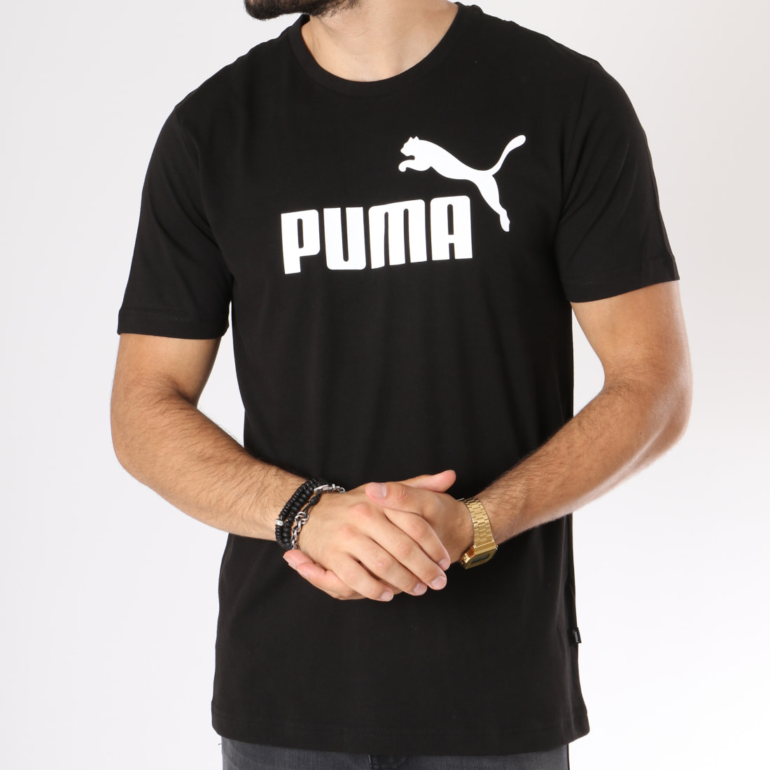 Puma - Tee Shirt Essentials 851740 Noir - LaBoutiqueOfficielle.com