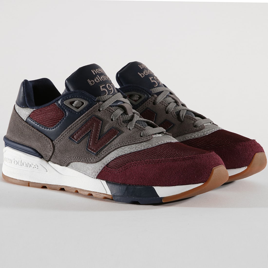 new balance 597 homme rouge