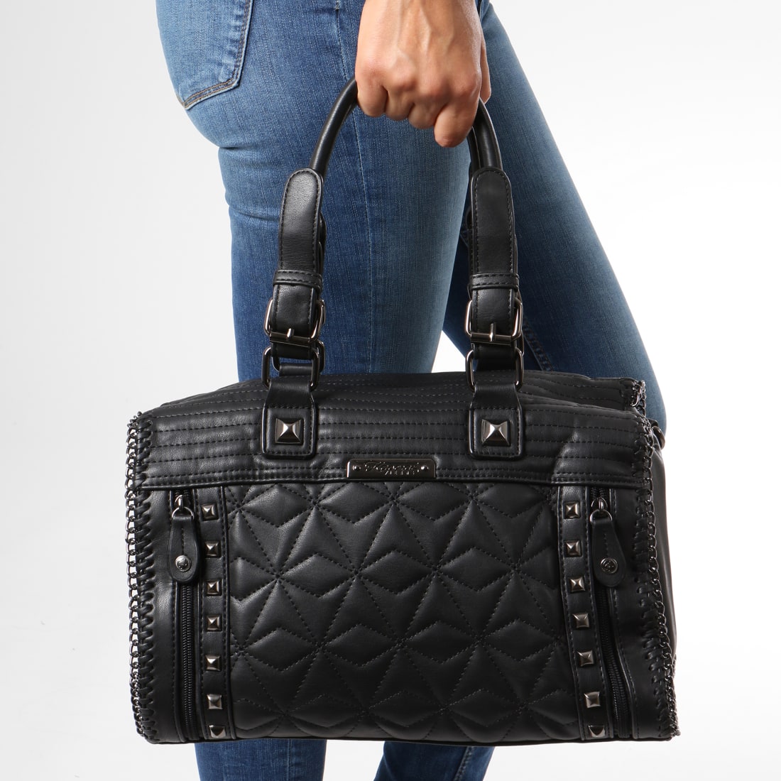 Kaporal - Sac A Main Femme Nabou Noir - LaBoutiqueOfficielle.com