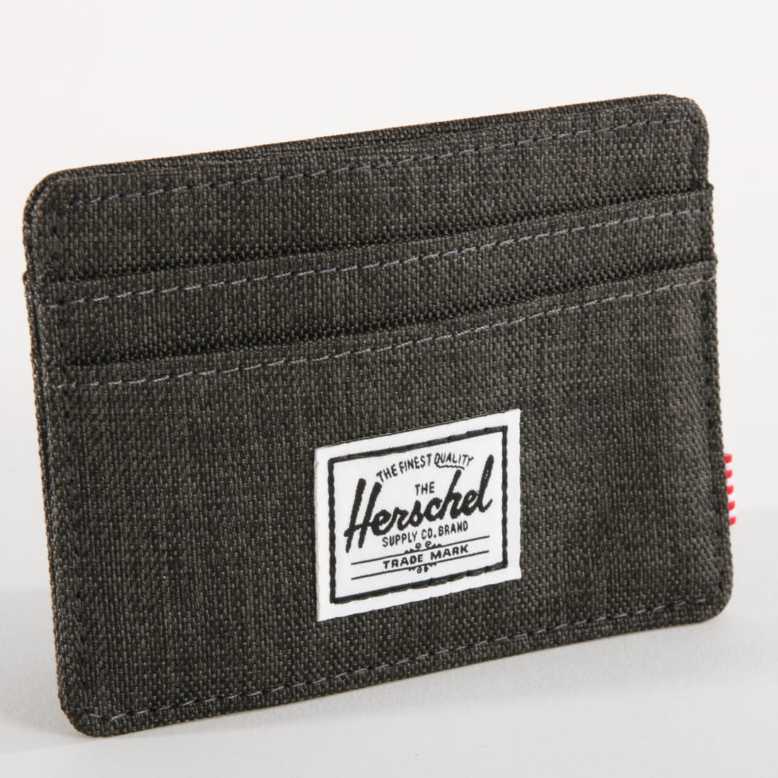 Herschel - Porte Cartes Charlie 10360 Noir Chiné ...