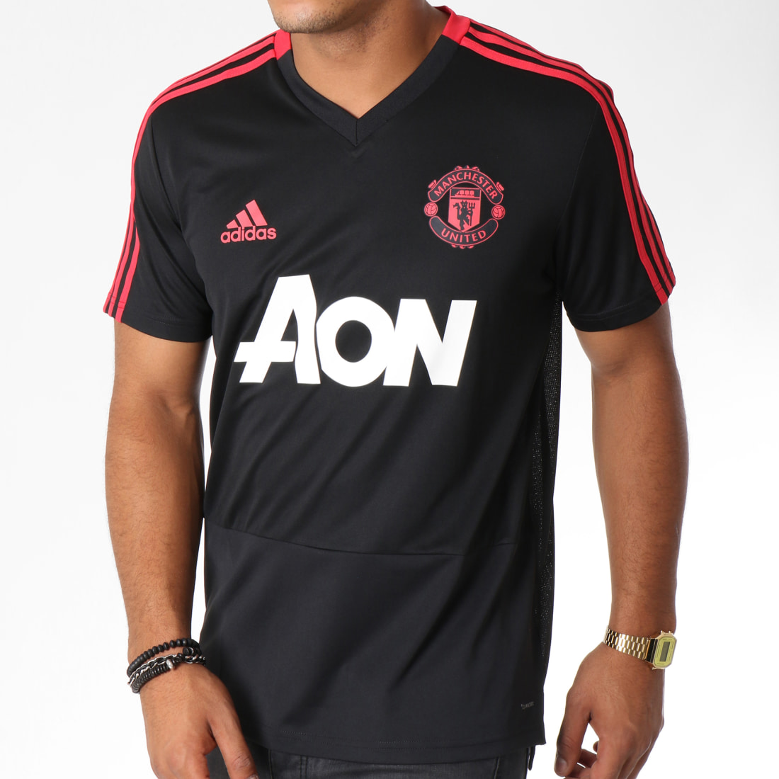 Adidas Sportswear Tee Shirt De Sport MUFC Jersey CW7608 Manchester