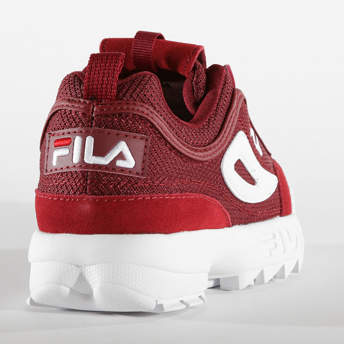 Fila disruptor hotsell mesh low marsala
