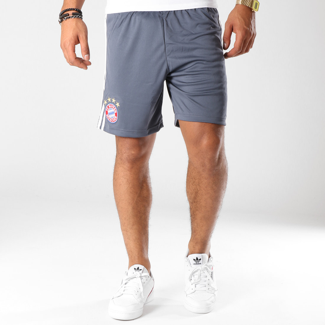 adidas - Short Jogging FC Bayern Munchen 3 Stripes CF5404 ...