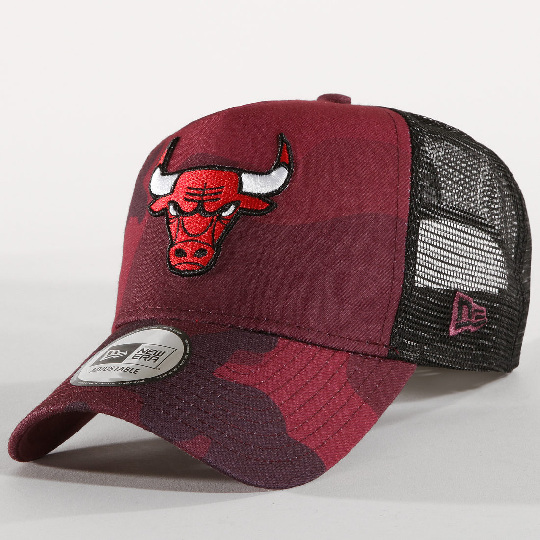 New Era - Casquette Trucker Camo Color Chicago Bulls ...