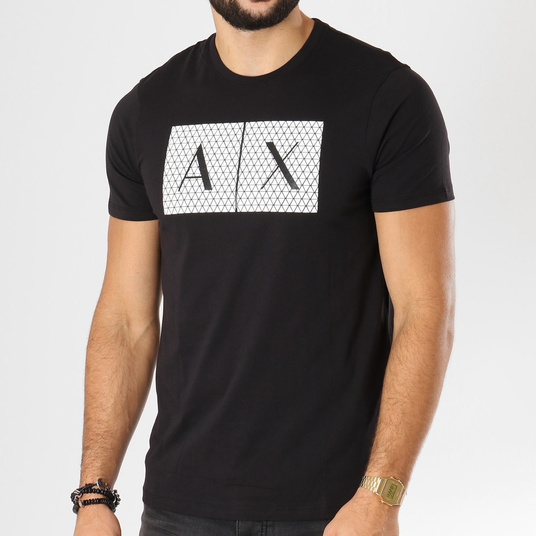 Armani Exchange Tee Shirt 8NZTCKZ8H4Z Noir