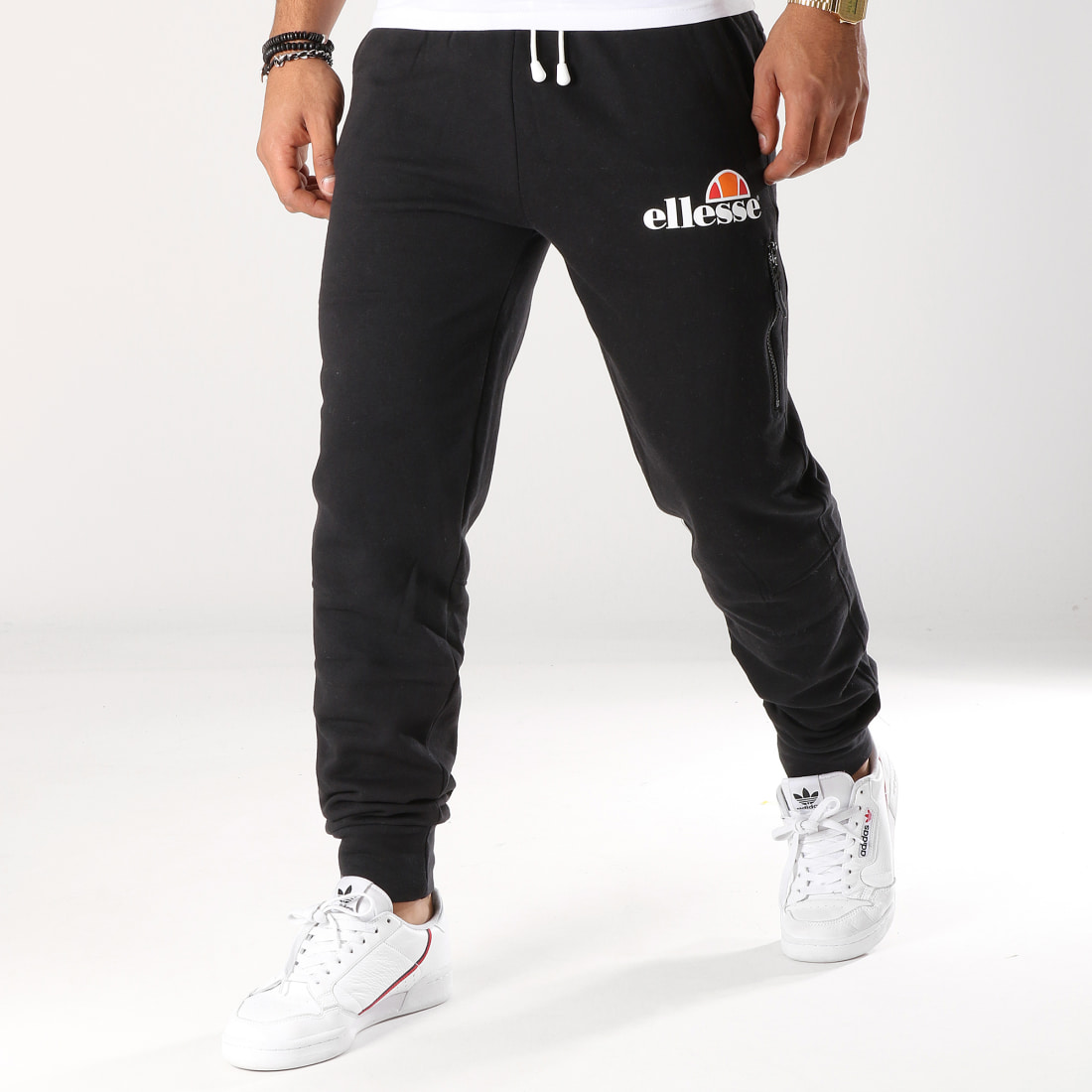 Ellesse Pantalon Jogging Molleton Classic Noir