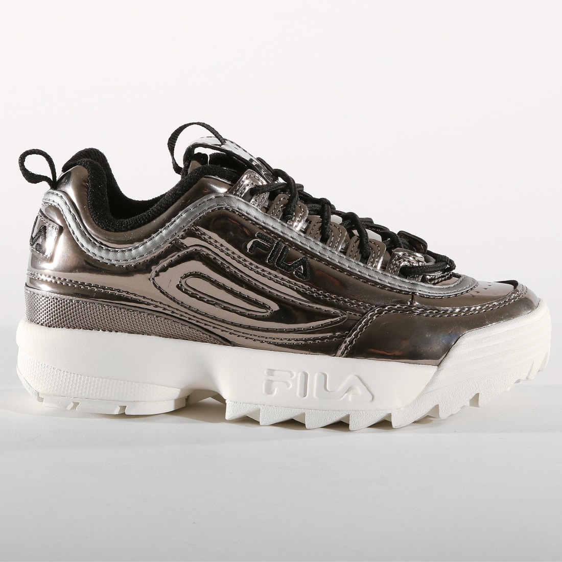 Fila disruptor gun metal sale