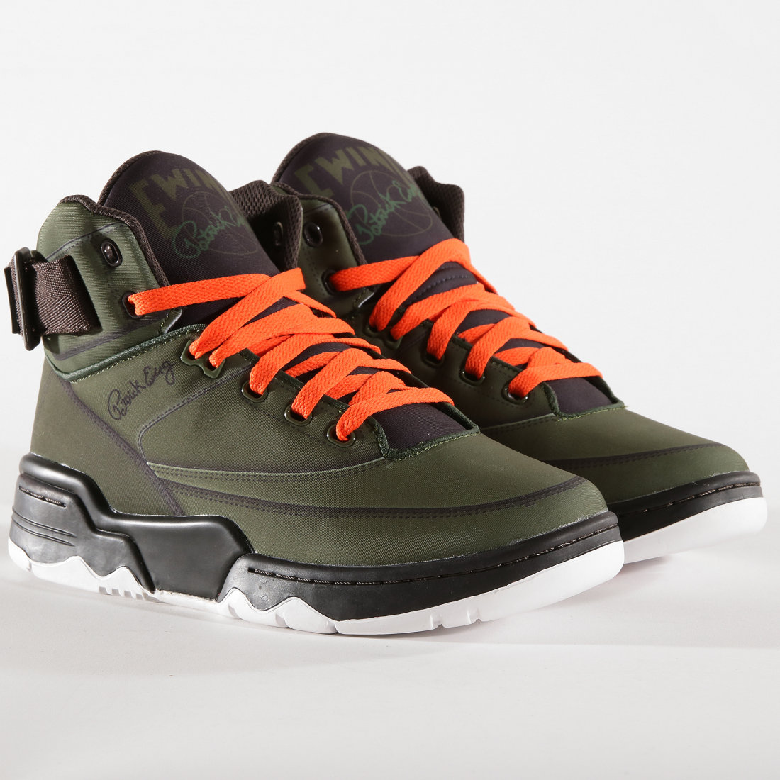 Ewing Athletics Baskets 33Hi 1BM00151 335 Olive Orange