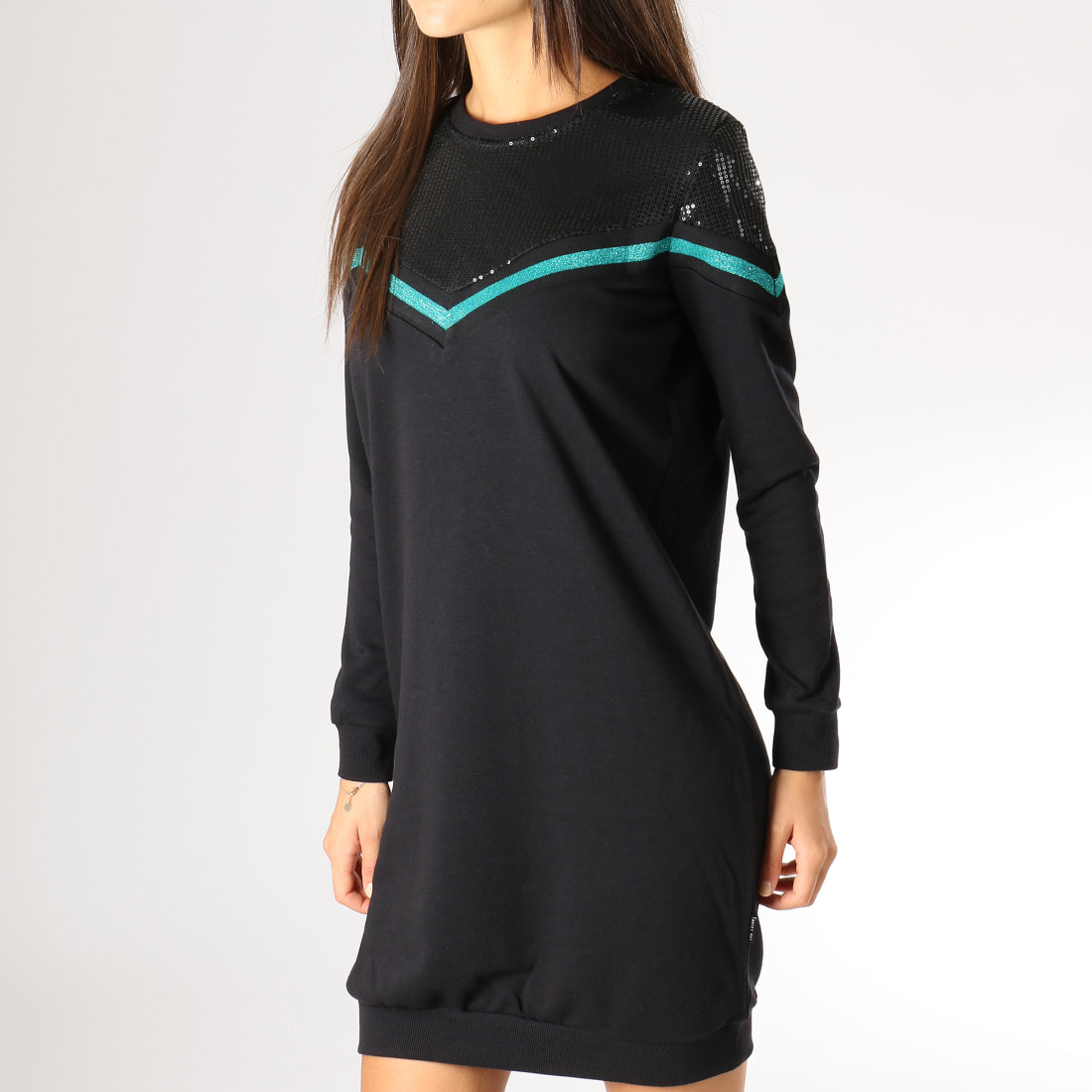 Noisy May - Robe Sweat Femme Thildemaria Noir ...
