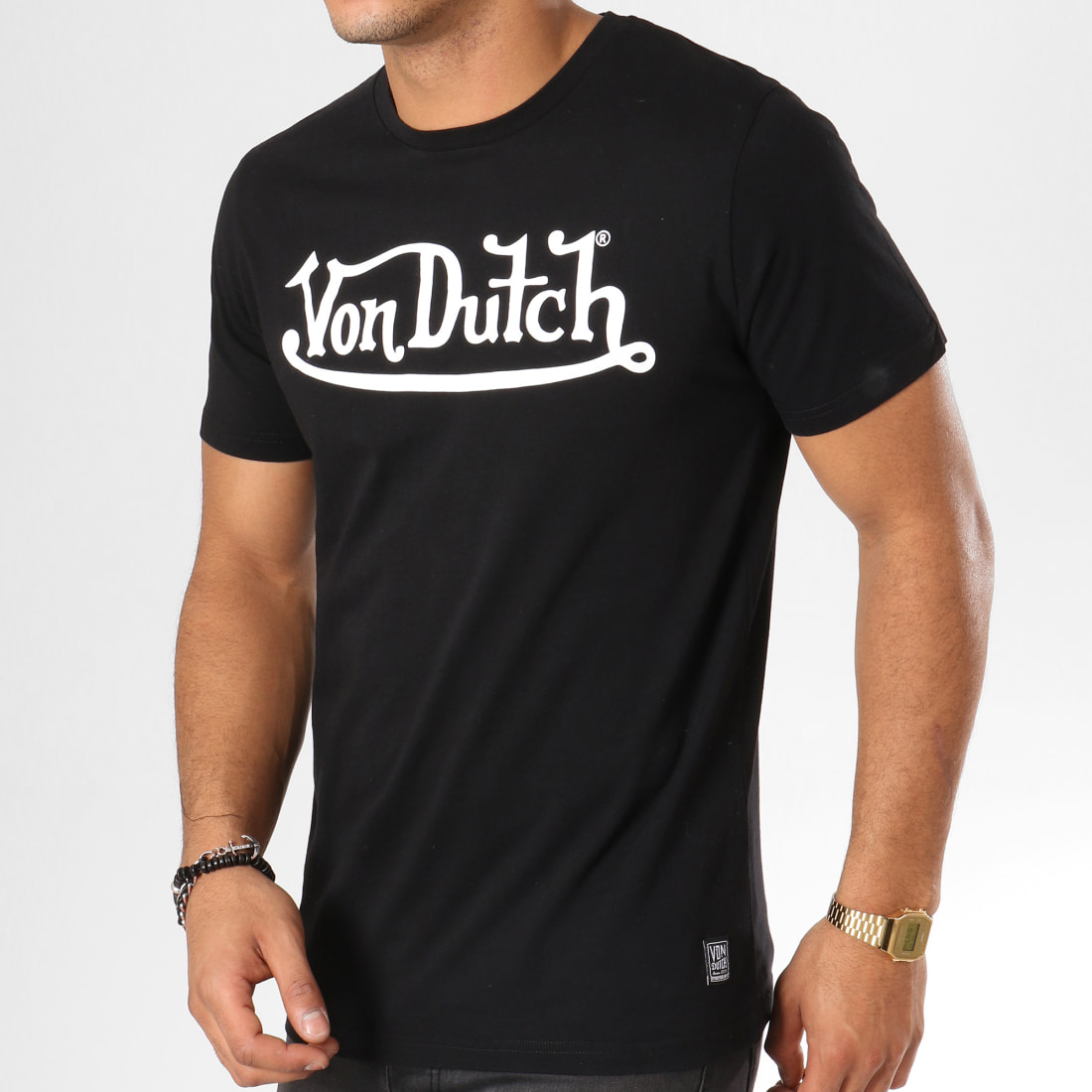 Von Dutch Tee Shirt Best Noir LaBoutiqueOfficielle