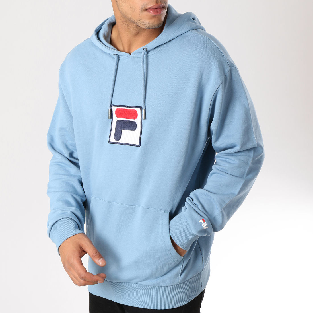 sweat fila bleu clair