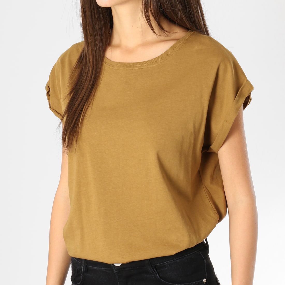 Urban Classics Tee Shirt Femme TB771 Camel
