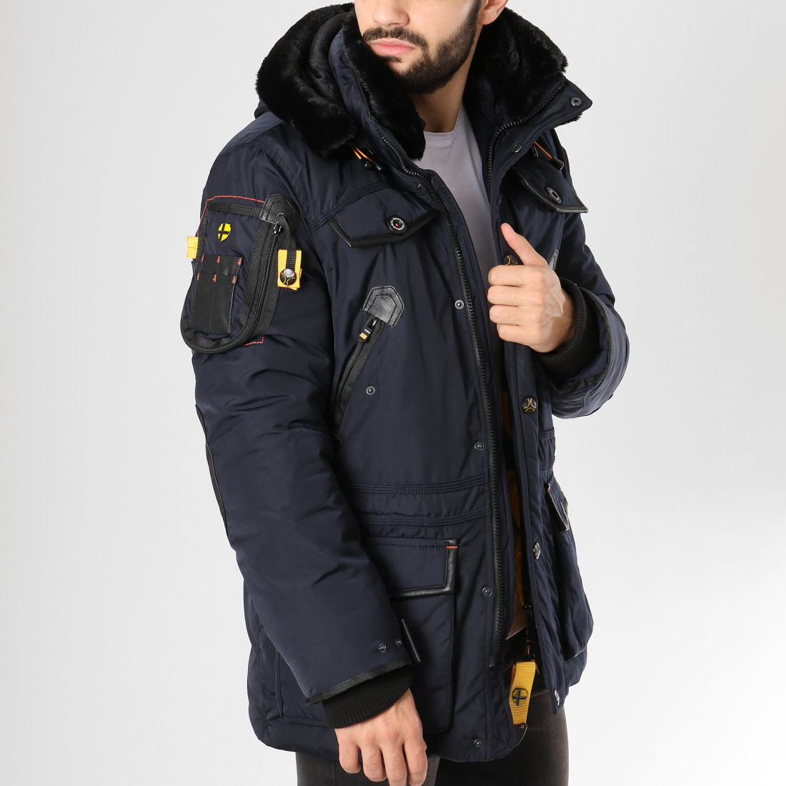 Geographical Norway Acore Parka Homme Noir 
