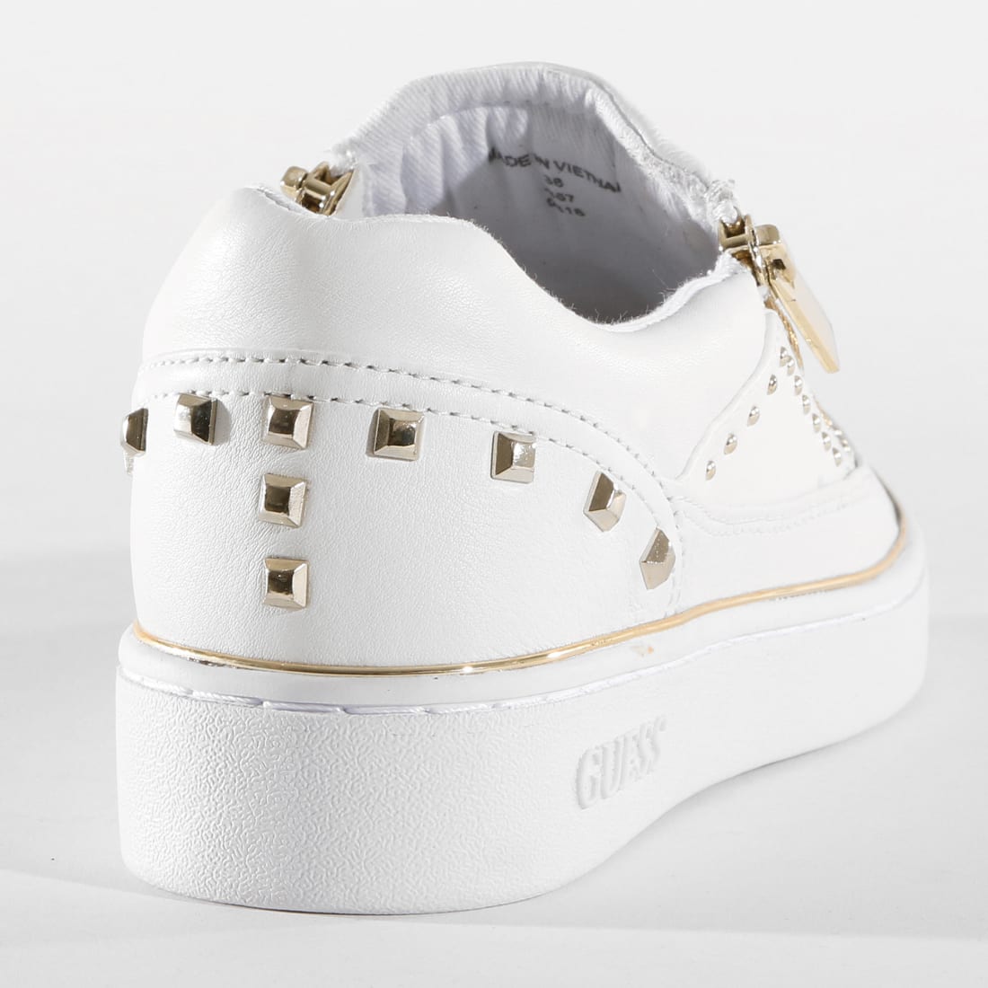 basket blanche femme fine