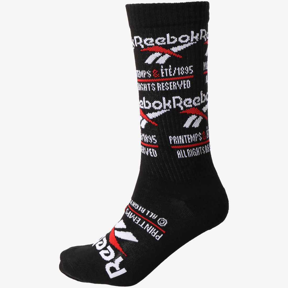 reebok basket chaussette
