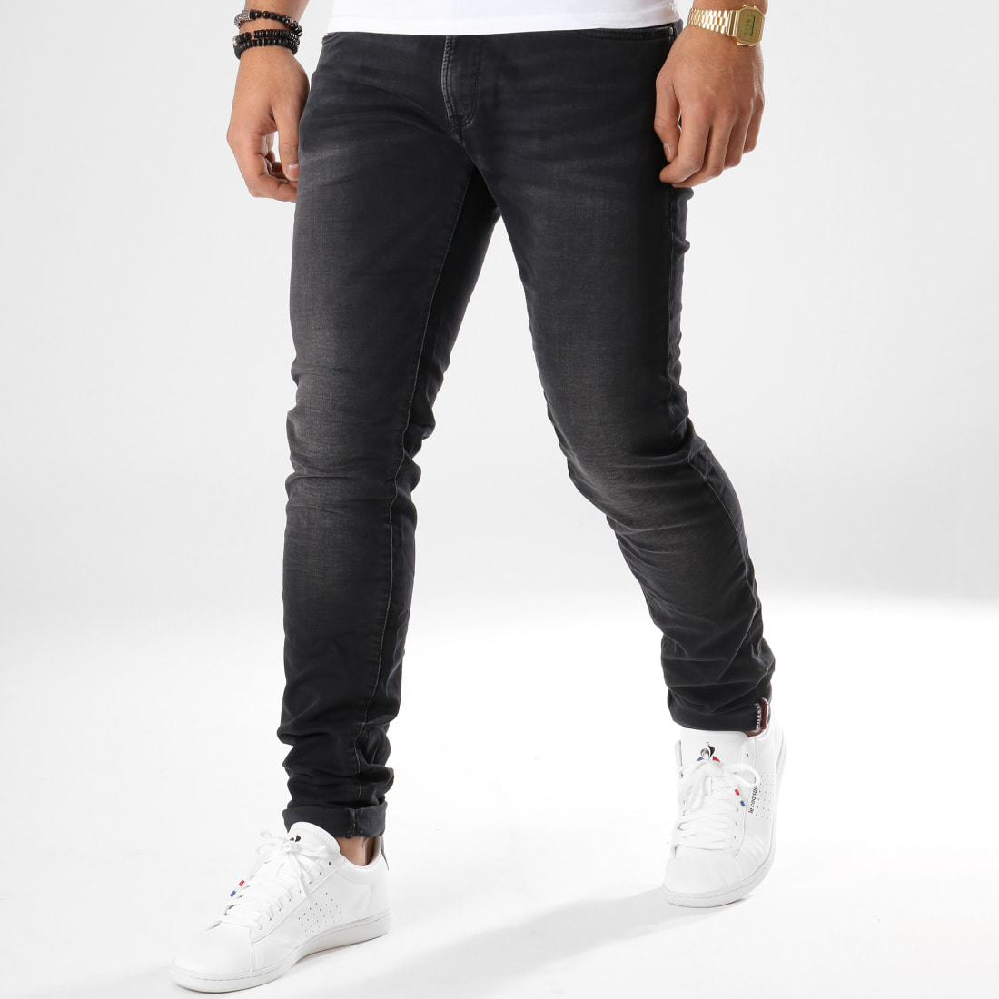 Le Temps Des Cerises Jean Slim 711 Noir Le Temps Des Cerises Jean Slim 711 Noir