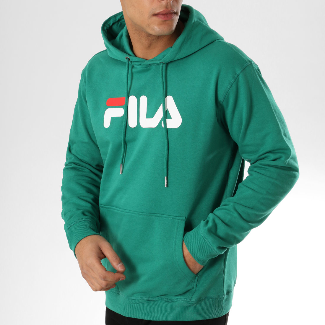 Fila - Sweat Capuche Pure 681090 Vert ...