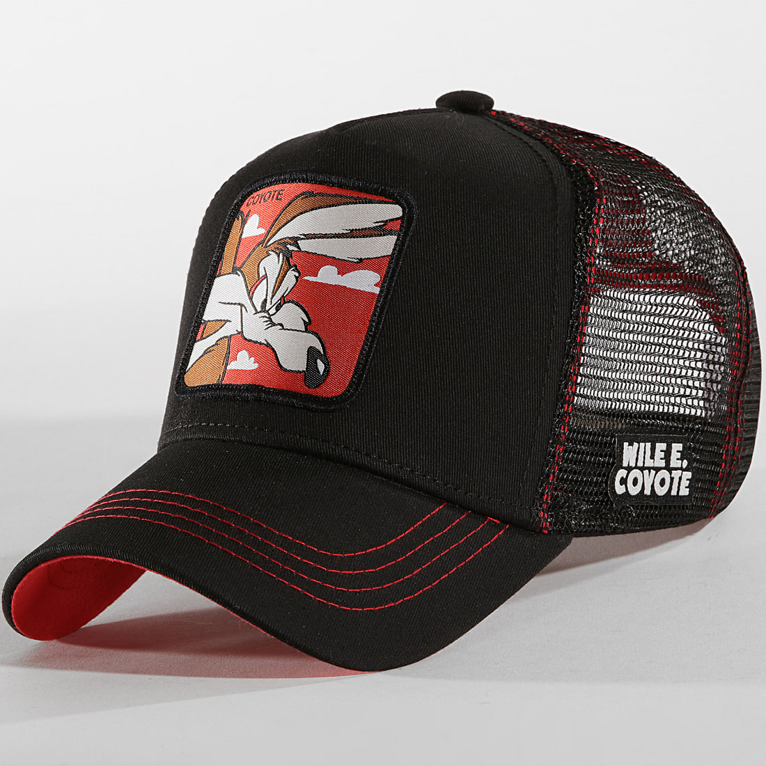 Capslab Casquette Trucker Coyote Noir